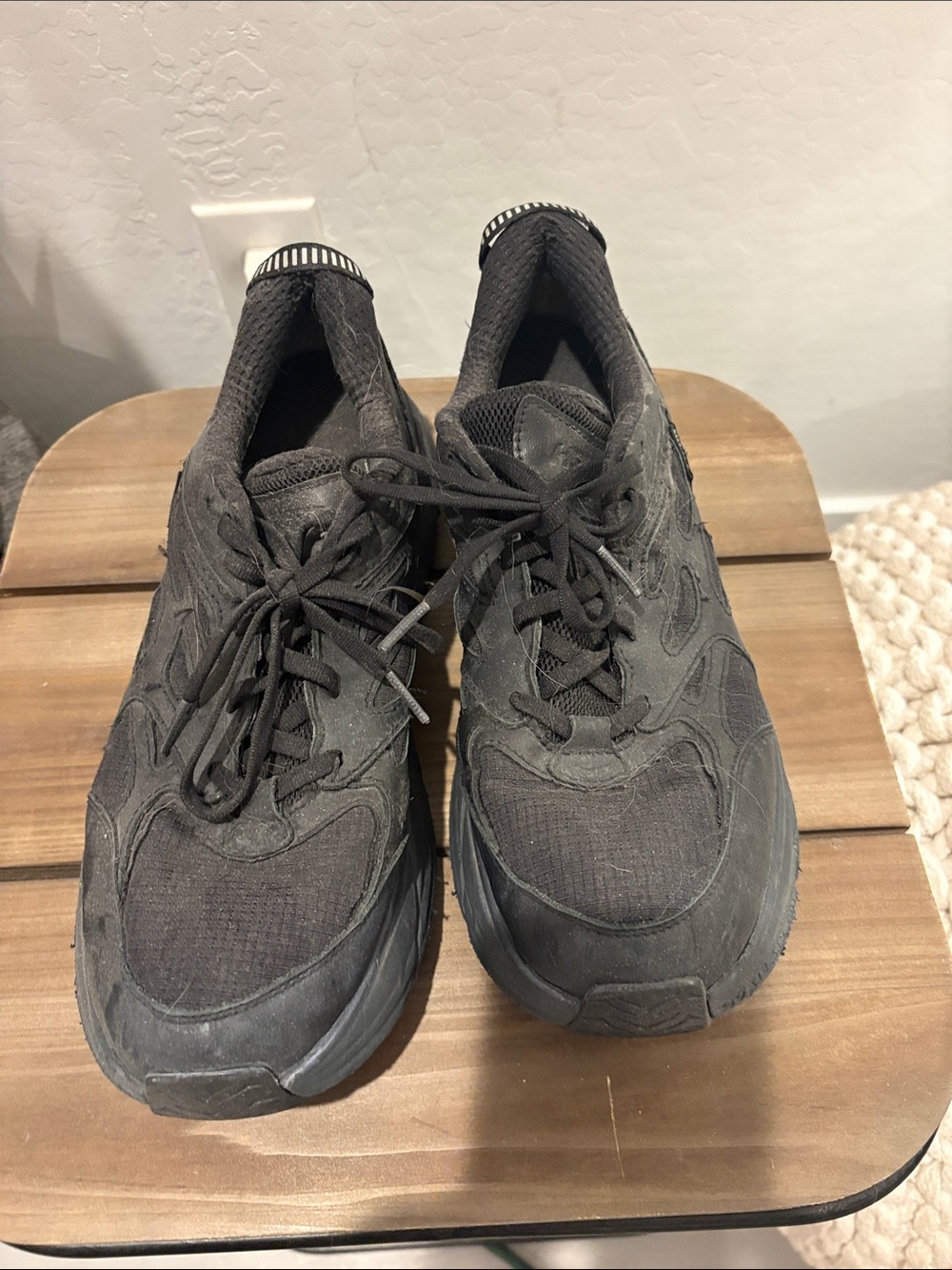 Hoka Men's Black Athletic Sneakers